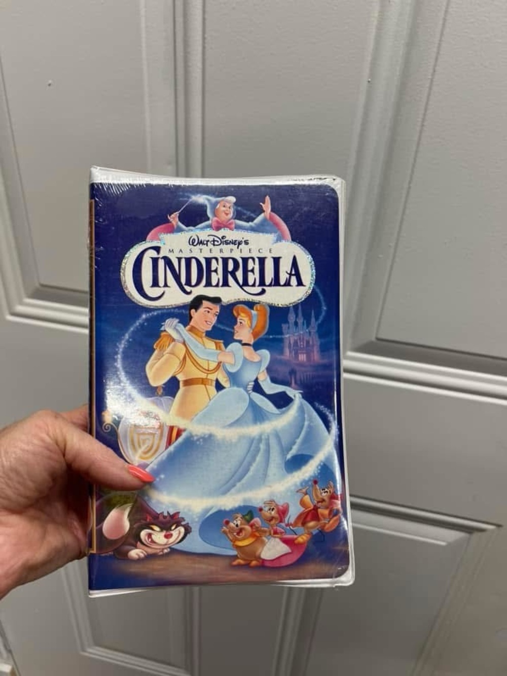 Walt Disney Cinderella VHS Tape - Blue Cover
